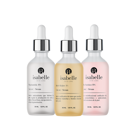 Trinidad del Skincare (Niacinamida + Azelaico + Kójico)