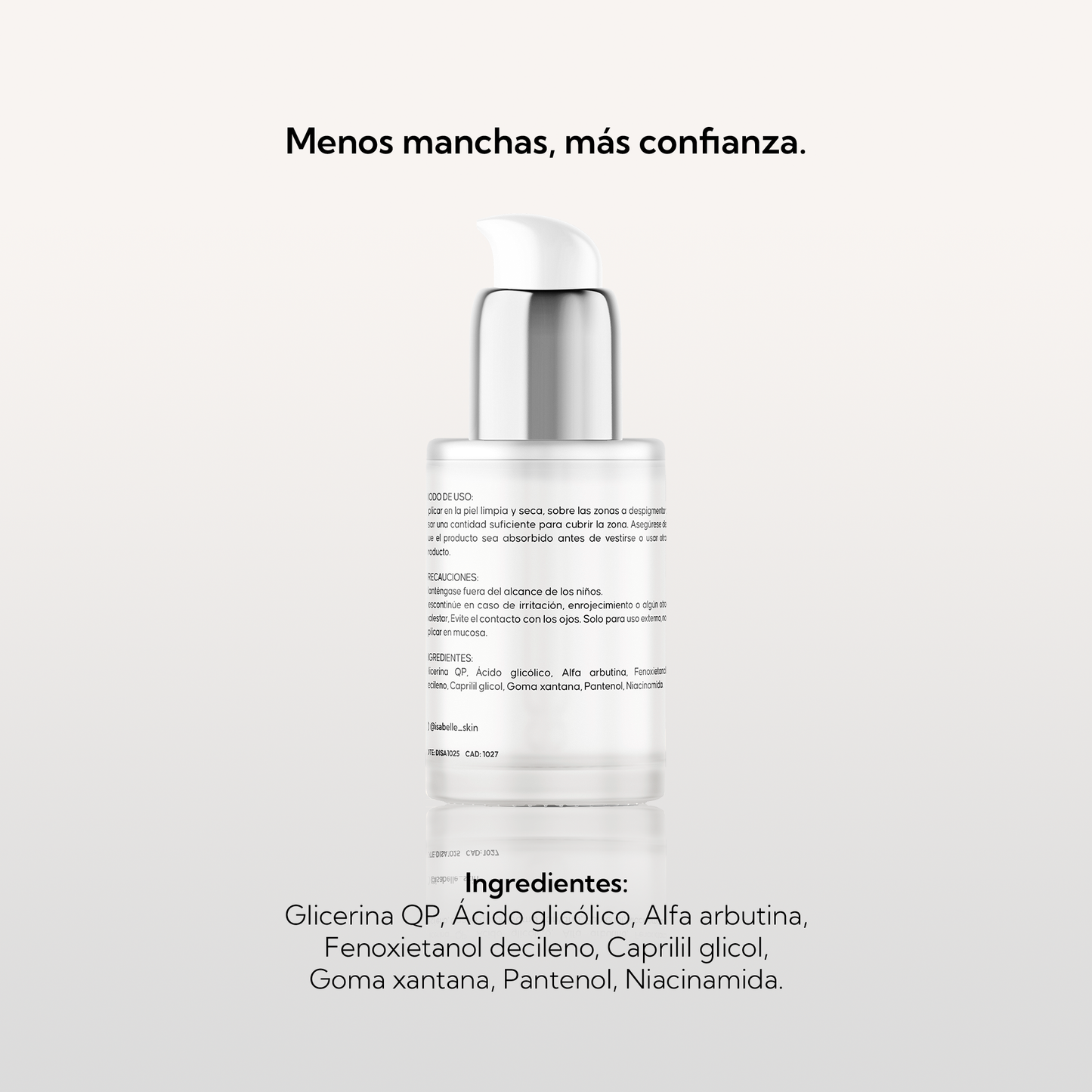 Ácido Glicólico 10% + Alfa Arbutina 3%