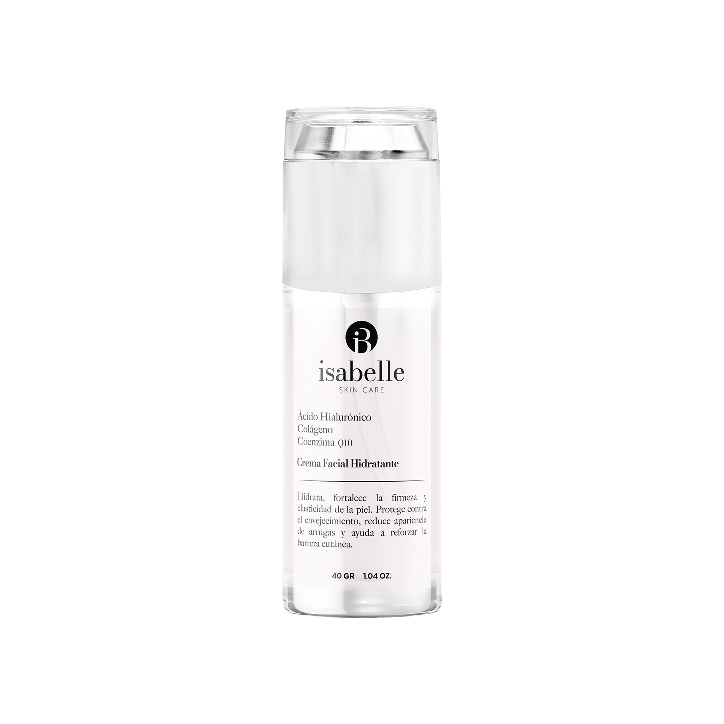 Crema Facial Ácido Hialurónico + Colágeno + Q10