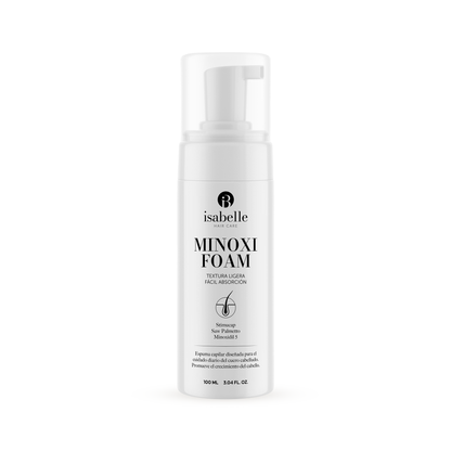 Minoxi Foam espuma capilar Isabelle 100 ml frente